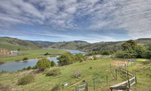 Farmland, River, and Bridge